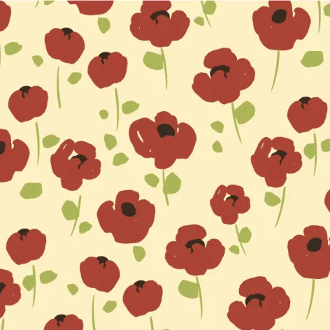 on white.webp Transfer Sheets; Pretty Poppies - Pack of 30